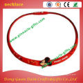 white chain cute micky mouse energy stone 3d soft pvc silicone necklace